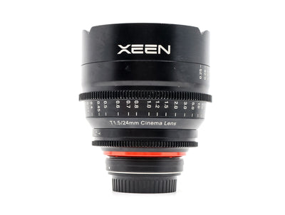 Rokinon XEEN 24mm T1.5 Cine - Προσαρμογή Canon EF
