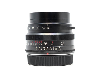 Voigtländer Nokton 35mm f/1.2 X - Προσαρμογή Fujifilm X