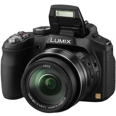 Γέφυρα Lumix DMC-FZ200 Κάμερα - Μαύρη + Panasonic Leica DC Vario-Elmar f/2.8 25–600mm ASPH f/2.8