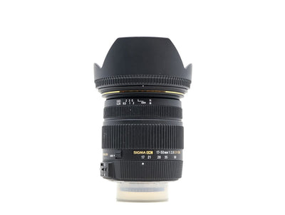 Sigma 17-50mm f/2.8 EX DC OS HSM - Προσαρμογή Nikon