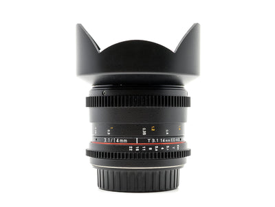Rokinon 14mm T3.1 Cine ED AS IF UMC - Canon EF Fit