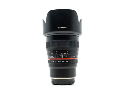Samyang 50mm f/1.4 AS UMC - Προσαρμογέας Fujifilm X