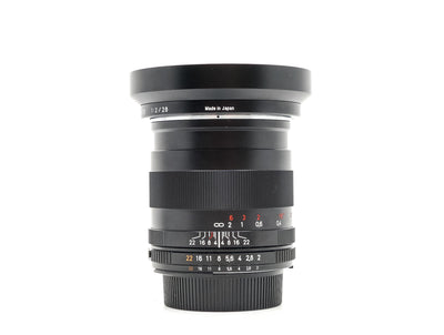 Zeiss Distagon T* 28mm f/2 T* ZF.2 - Προσαρμογή Nikon