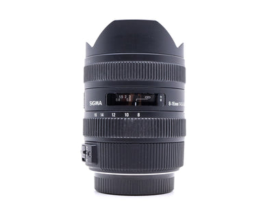 Sigma 8-16mm f/4.5-5.6 DC HSM - Προσαρμογή Sigma SA
