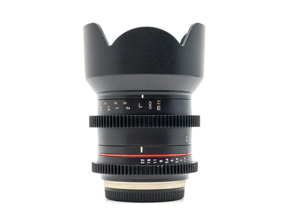 Samyang 21mm T1.5 Cine - Προσαρμογή Micro Four Thirds