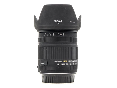Sigma 18-125mm f/3.8-5.6 DC OS HSM - Προσαρμογή Canon EF-S