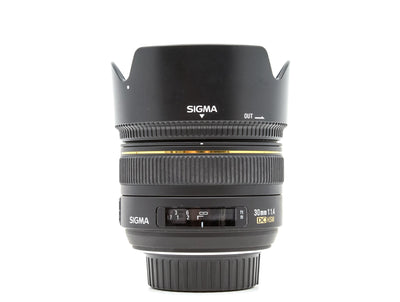 Sigma 30mm f/1.4 EX DC HSM - Προσαρμογή Nikon