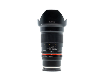 Samyang 35mm f/1.4 AS UMC - Προσαρμογή Sony FE