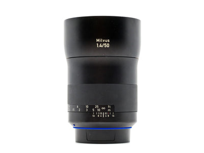 Zeiss Milvus 50mm f/1.4 ZE - Προσαρμογή Canon EF