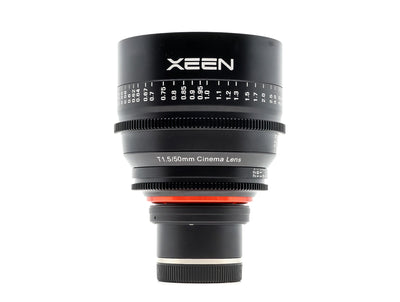 Samyang XEEN 50mm T1.5 - Προσαρμογή Sony E