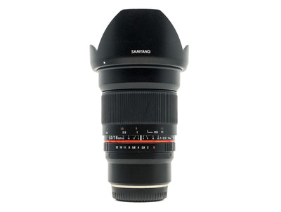 Samyang 16mm f/2 ED AS UMC - Προσαρμογή για Fujifilm X