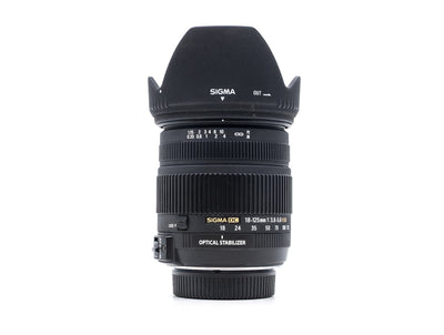 Sigma 18-125mm f/3.8-5.6 DC OS HSM - Προσαρμογή Nikon