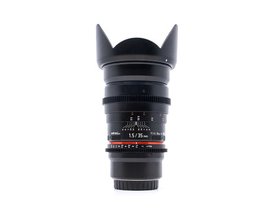 Walimex Pro 35mm T1.5 AS UMC - Προσαρμογή Micro Four Thirds