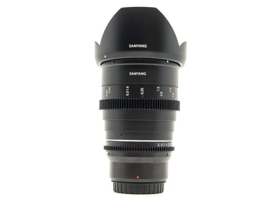 Samyang 24mm T1.5 Cine VDSLR MK2 - Προσαρμογή Sony FE