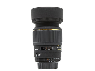 Sigma 105mm f/2.8 EX DG Macro - Προσαρμογή Nikon