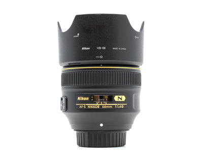 Νikon AF-S Nikkor 58mm f/1.4G