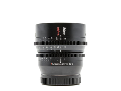 7Artisans 50mm T2.0 Spectrum - Προσαρμογή Canon RF