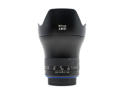 Zeiss Milvus 21mm f/2.8 ZE - Canon EF Fit