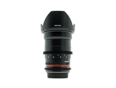 Samyang 35mm T1.5 Cine VDSLR MK2 - Προσαρμογέας Canon EF