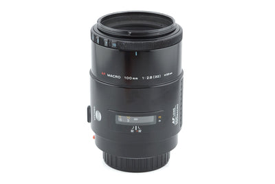 Minolta 100mm f2.8 AF Macro - Φακός