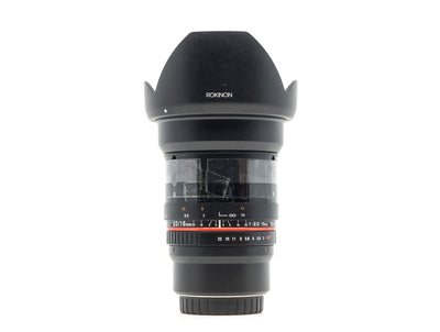 Rokinon 16mm f/2 ED AS UMC CS - Προσαρμογή Micro Four Thirds