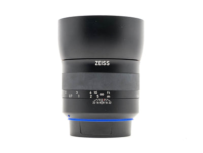 Zeiss Milvus 50mm f/2M ZE - στήριγμα Canon EF