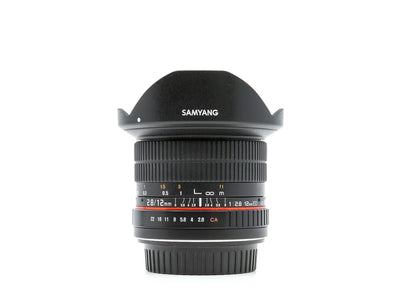 Samyang 12mm f/2.8 ED AS NCS Fisheye - Προσαρμογή Canon EF
