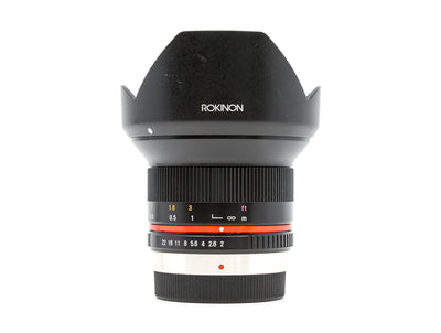 Rokinon 12mm f/2 NCS CS - Προσαρμογή Micro Four Thirds