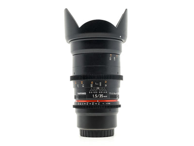 Samyang 35mm T1.5 Cine AS UMC II - Προσαρμογή Micro Four Thirds