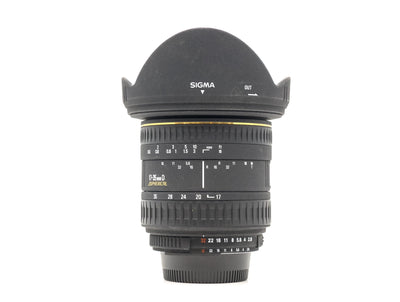 Sigma 17-35mm f/2.8-4 EX HSM Aspherical - Προσαρμογή Nikon
