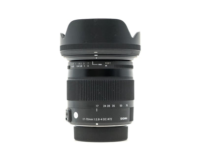 Sigma 17-70mm f/2.8-4 DC Macro OS HSM Contemporary - Προσαρμογή Nikon