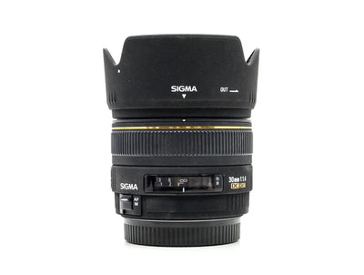 Sigma 30mm f/1.4 EX DC HSM - Προσαρμογή Sigma SA