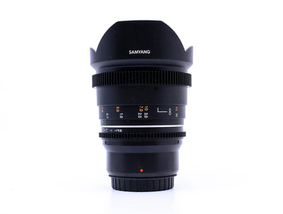Samyang 14mm T3.1 Cine VDSLR MK2 - Προσαρμογή Micro Four Thirds