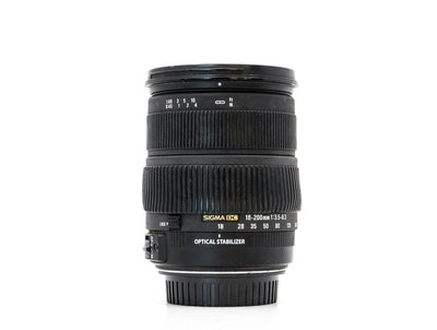 Sigma 18-200mm f/3.5-6.3 DC OS - Προσαρμογή Canon EF-S