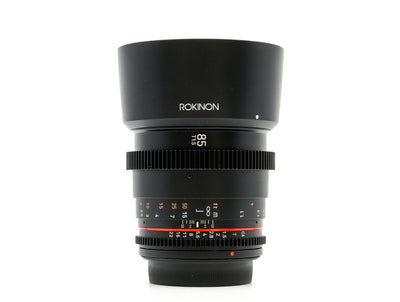 Rokinon 85mm T1.5 DSX Cine - Προσαρμογή Canon EF