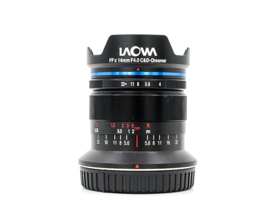 Laowa 14mm f/4 Zero-D FF RL - Προσαρμογή Nikon Z