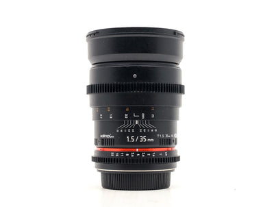 Walimex Pro 35mm T1.5 AS UMC - Προσαρμογή Canon EF