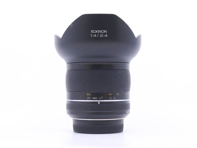 Rokinon 14mm f/2.4 SP - Προσαρμογή Nikon