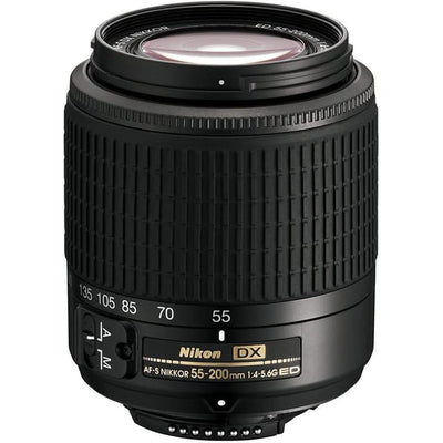 Νikon F 55-200mm f/4-5.6 φακοί