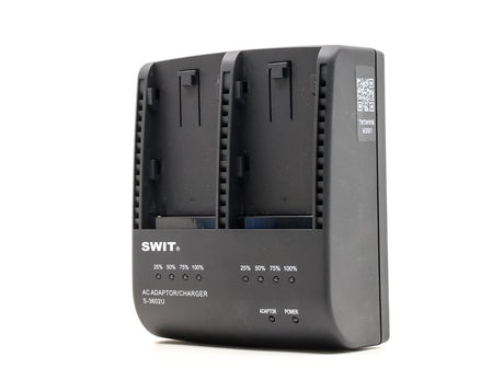 SWIT S-3602U Διπλός Φορτιστής/Προσαρμογέας για Μπαταρίες Sony BP-U30/U60