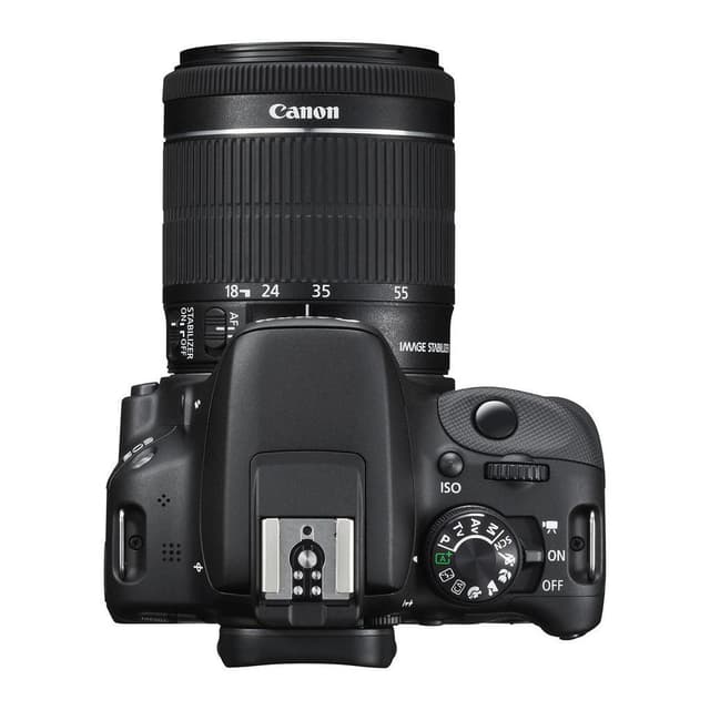 Réflex EOS 100D - Negro + Canon EF-S 18-55mm f/4-5.6 IS STM f/4-5.6 de segunda mano en Camera Market
