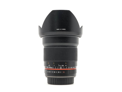 Walimex Pro 16mm f/2 ED AS UMC CS - Προσαρμογή Canon EF-S