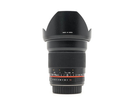 Walimex Pro 16mm f/2 ED AS UMC CS - Canon EF-S Fit 