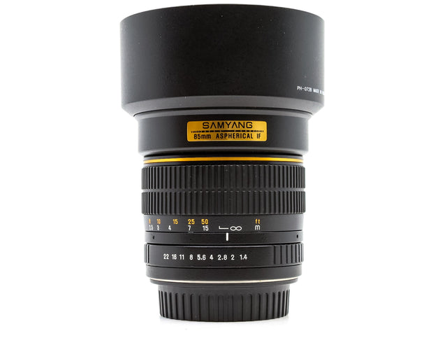 Samyang 85mm f/1.4 ASPH IF - Canon EF Fit de segunda mano en Camera Market