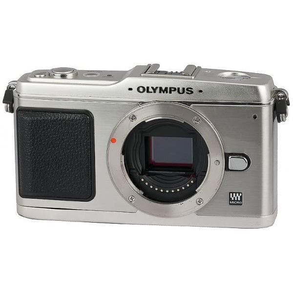 Olympus Pen E-P1 Compact Camera - Gray  · main image