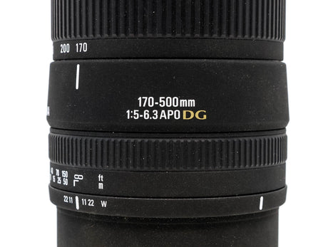 Sigma 170-500mm f/5-6.3 APO - Συμβατό με Canon EF