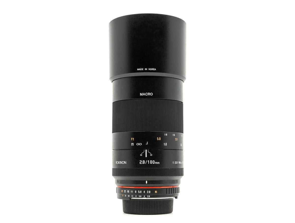 Rokinon 100mm f/2.8 ED UMC Macro - Συμβατό με Nikon · main image