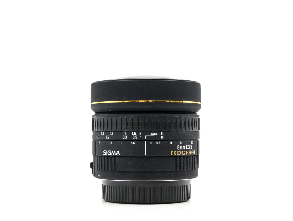Sigma 8mm f/3.5 EX DG Fisheye - Υποδοχή Sigma SA · imagen principal