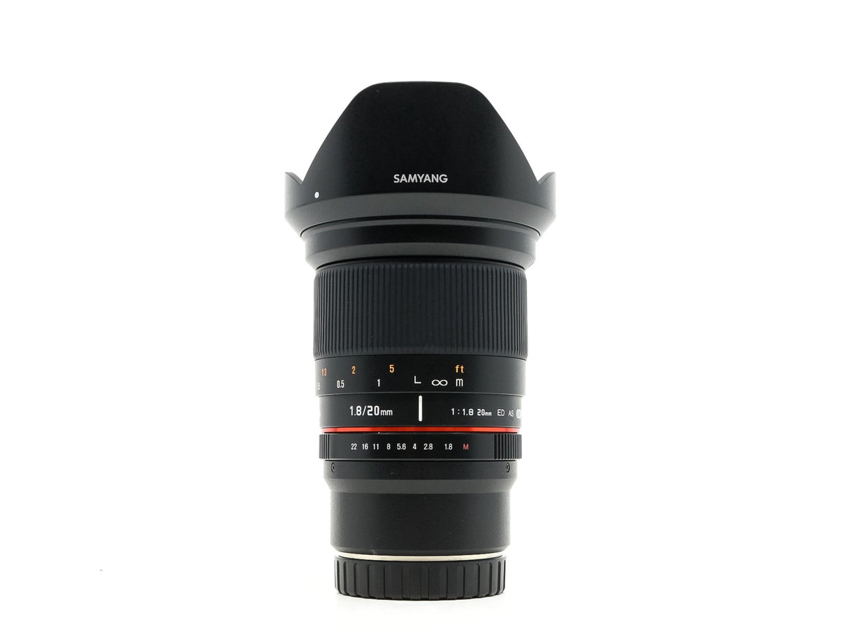 Samyang 20mm f/1.8 ED AS IF UMC - Συμβατό με Canon EF-M · imagen principal