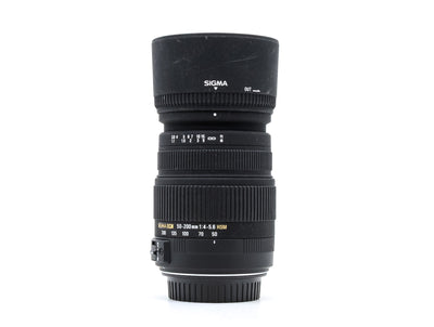 Sigma 50-200mm f/4-5.6 DC OS HSM - Προσαρμογή Canon EF-S